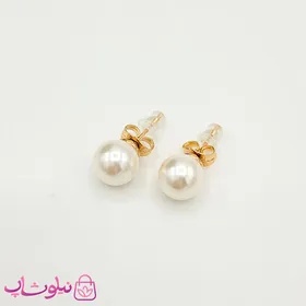 گوشواره میخی دخترانه ژوپینگ مرواریدی