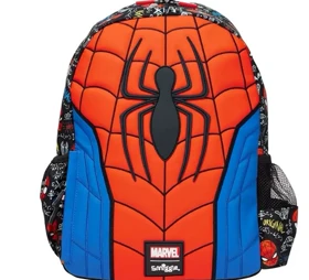 کوله پشتی اسپایدرمن کلاه دار - برند اسمیگل اورجینال وارداتی