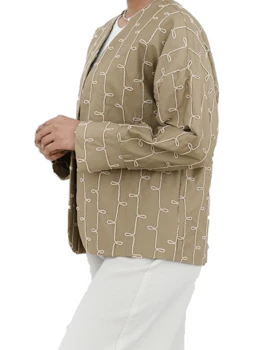 کت سوزن دوزی آستردار