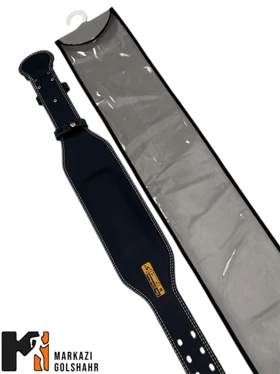 کمربند بدنسازی سگکی رویه چرم نرمال