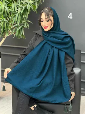 شال پلیسه ساده