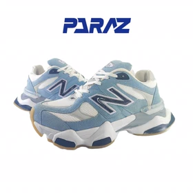 کفش اسپرت زنانه و پسرانهمدل نیوبالانس 9060 new balance آبی کد 65