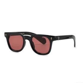 عینک آفتابی مردانه و زنانه موسکات Moscot مدل EA-6034 پلاریزه (زرشکی)