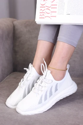 کفش اسپرت زنانه کتانی لمه