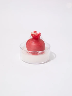 شمع انار قرمز