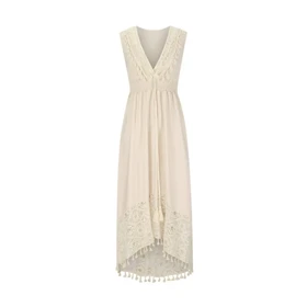 پیراهن میدی زنانه کاپشه انگلیس کد CAA05A4D069MM