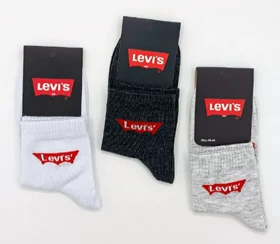 پک 3 عددی جوراب نیم ساق مردانه لیوایز