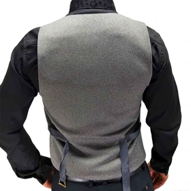 جلیقه مجلسی مردانه طوسی