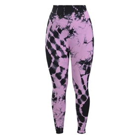 لگ سیملس ورزشی زنانه مدل G0017 بنفش روشن