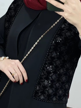 مانتو مجلسی مروارید