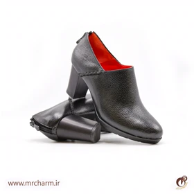کفش پاشنه‌دارتمام چرم mrc2113-07