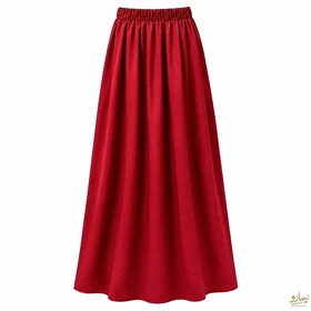 دامن ساتن ابریشم ساده