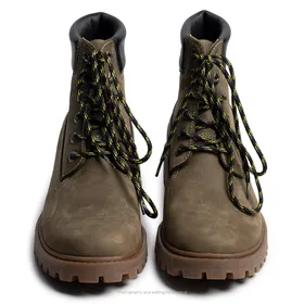 بوت تی‌تی گازولین زیتونی نبوک - GAAZOLIN TT Boots Smooth Olive N
