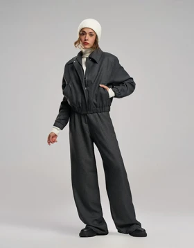 پشمی جلو زیپ