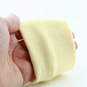 هدبند ساده دخترانه کبریتی (زرد کمرنگ)