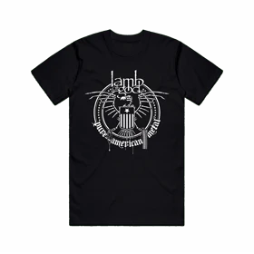 تیشرت لمب او گاد | lamb of God Skeleton Eagle Black Tee کد 229254