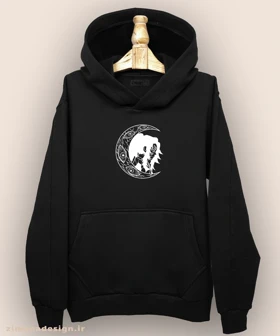 هودی مردانه و زنانه طرح شیطان کش شخصیت کوکوشیبو کد 993