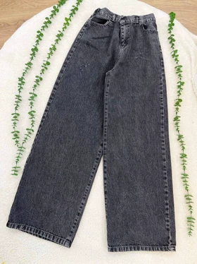 شلوار جین بگ ذغالی