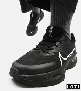 کفش کتانی مردانه و زنانه مشکی NIKE zoom x smiley