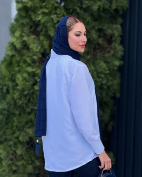 شومیز یقه مردانه