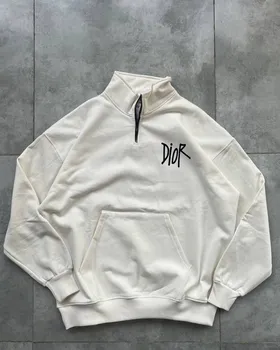 دورس نیم زیپ DIOR رنگ سفید