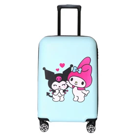 چمدان بچگانه ماژرو مدل ملودی و کرومی (آبی پاستیلی)