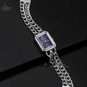ساعت زنانه کارتیه Cartier A60 (سورمه‌ای)
