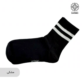جوراب طرح دوخط ساق‌دار