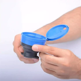 لیوان تاشو سیلیکونی LIFE CAMP