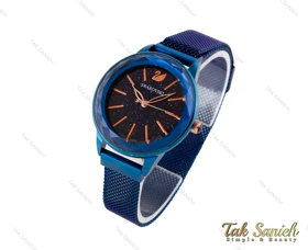 ساعت مچی سواروسکی زنانه آبی Swarovski-3678-L