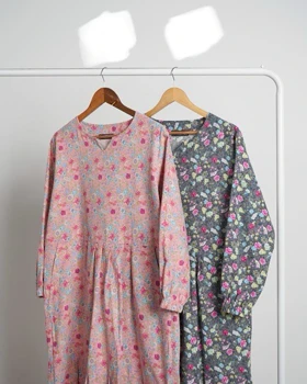 پیراهن مانتویی تبسم