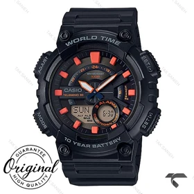 ساعت کاسیو AEQ-110W-1A2V مردانه عقربه نارنجی Casio-10252-G