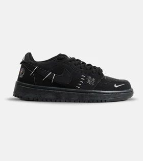 کفش کتانی مردانه و زنانه مشکی نایک NIKE jordan Vodoo