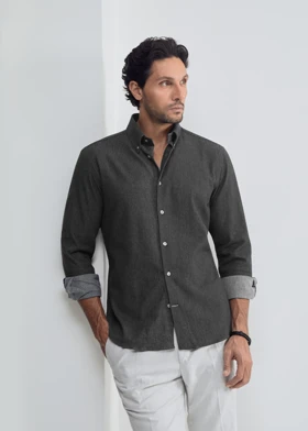 پیراهن یقه دکمه دار 2520102