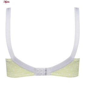 سوتین زنانه ماییلدا مدل بدون فنر کد 5039 رنگ زرد