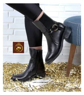 نیم بوت زنانه حلقه‌ای