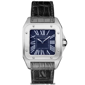 ساعت مردانه کارتیه سانتوس Cartier Santos 100-BS