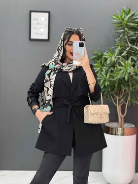 مانتو بالاژیله آستین سگک