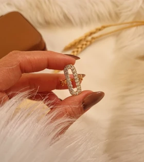 انگشتر ژوپینگ مدل موکا A15