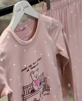 بلوز شلوار دخترانه سکسن کد41143-K