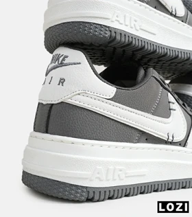 کفش مردانه و زنانه خاکستری سفید NIKE AIR FORCE