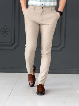 شلوار 334 ZARA کرم