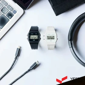ساعت مچی مردانه و زنانه کاسیو CASIO مدلF-91WB-7ADF