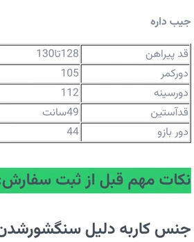 پیراهن الیاف