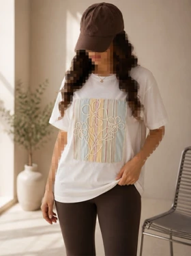 تیشرت گلدوزی 02203