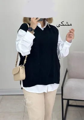 ژیله بافت یقه هفت