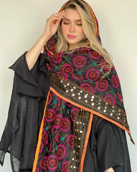 شال هندی سوزن دوزی