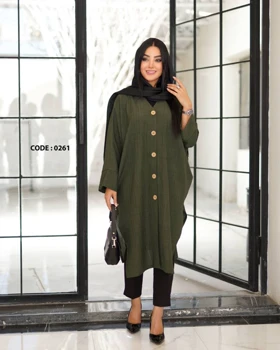 مانتو زنانه قواره دار کد 0261