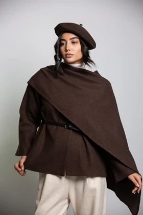 پالتو کت فوتر شالدار