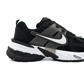 کتانی نایک V2K مشکی سفید کد 6195